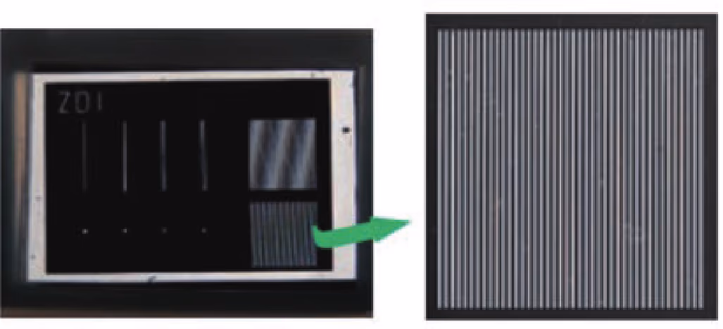 衍射光栅示意图